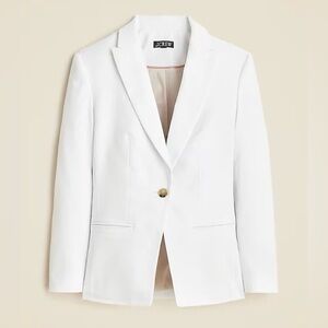 J.Crew Alexandra Linen Blazer White Size 20 NWT